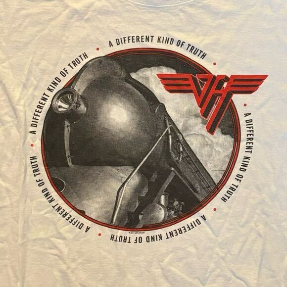 Van Halen‎ World Tour 2012 A Different Kind of Truth Men's T-Shirt XL - Picture 1 of 6